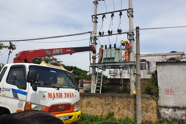 Nâng cấp trạm biến áp Ngãi Am