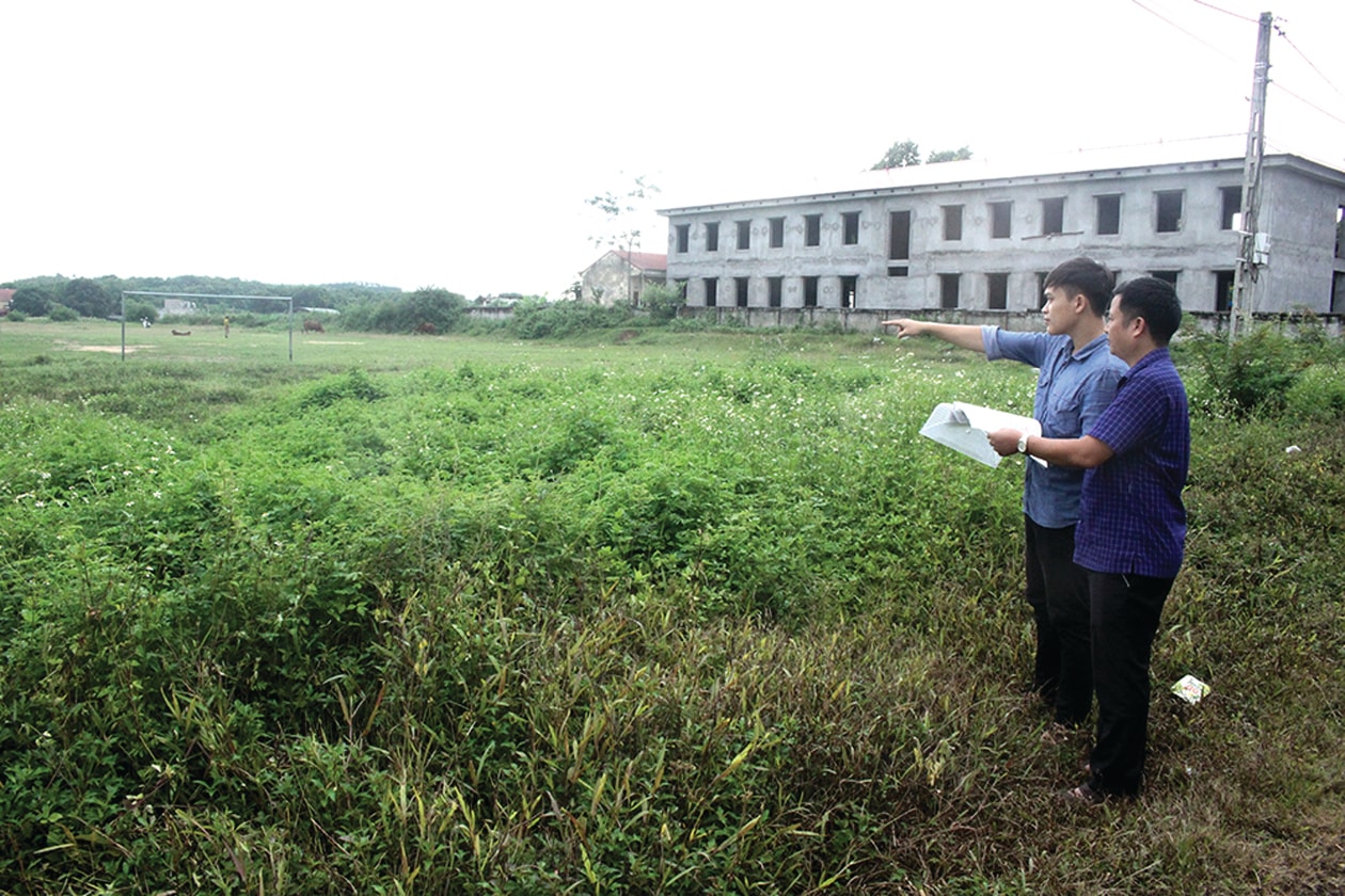 Lô đất ở xã Liên Hoa, huyện Phù Ninh, Phú Thọ được một số cán bộ lập “khống” giấy tờ, mua đi bán lại nhiều lần.