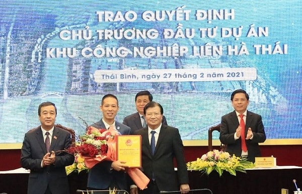 Nhà đầu tư KCN Liên Hà Thái nhận quyết định phê duyệt chủ trương đầu tư dự án của Thủ tướng Chính phủ