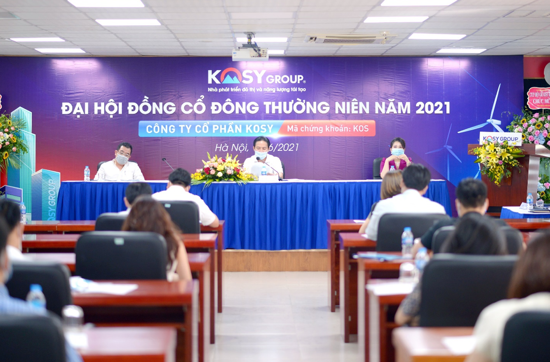 Đoàn Chủ tịch Đại hội đồng cổ đông thường niên 2021 Công ty CP Kosy