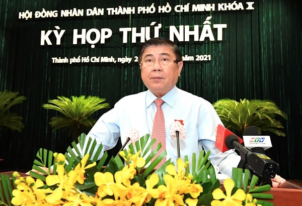 Ông Nguyễn Thành Phong tái đắc cử Chủ tịch UBND TP.HCM nhiệp kỳ 2021 - 2026.