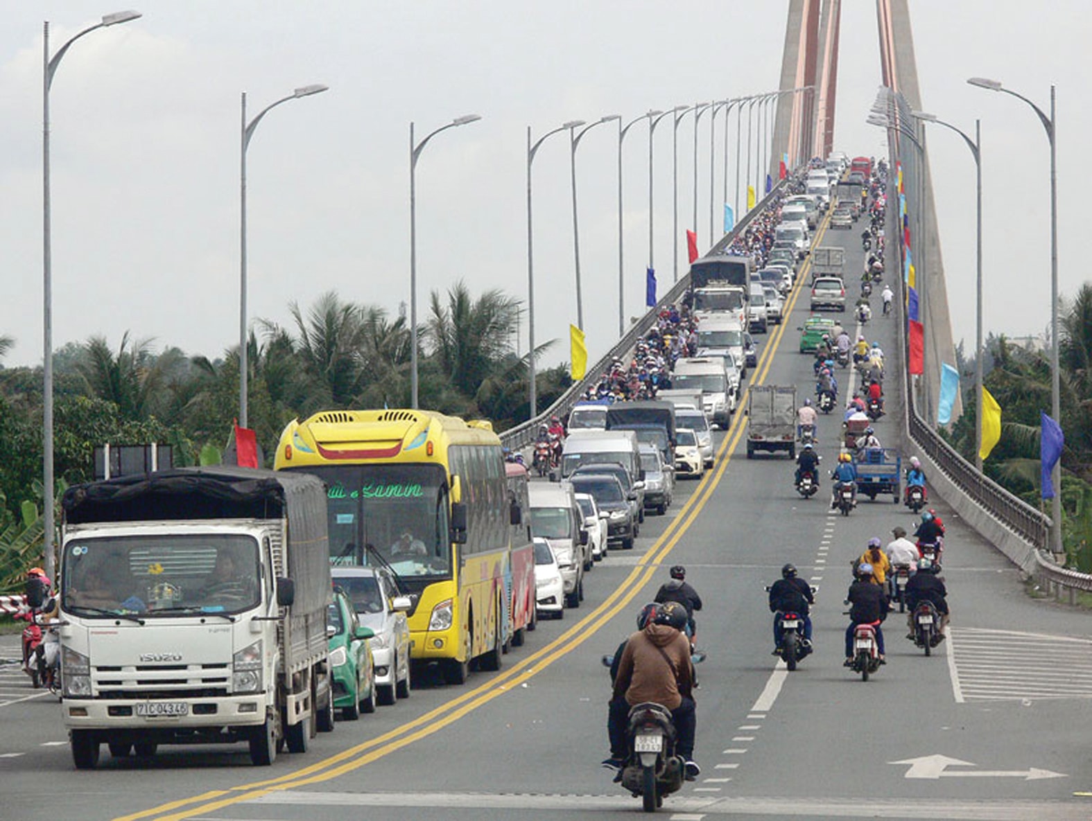  Bến Tre sẽ xây thêm cầu Rạch Miễu 2, nối Bến Tre với Tiền Giang và vùng TP Hồ Chí Minh.