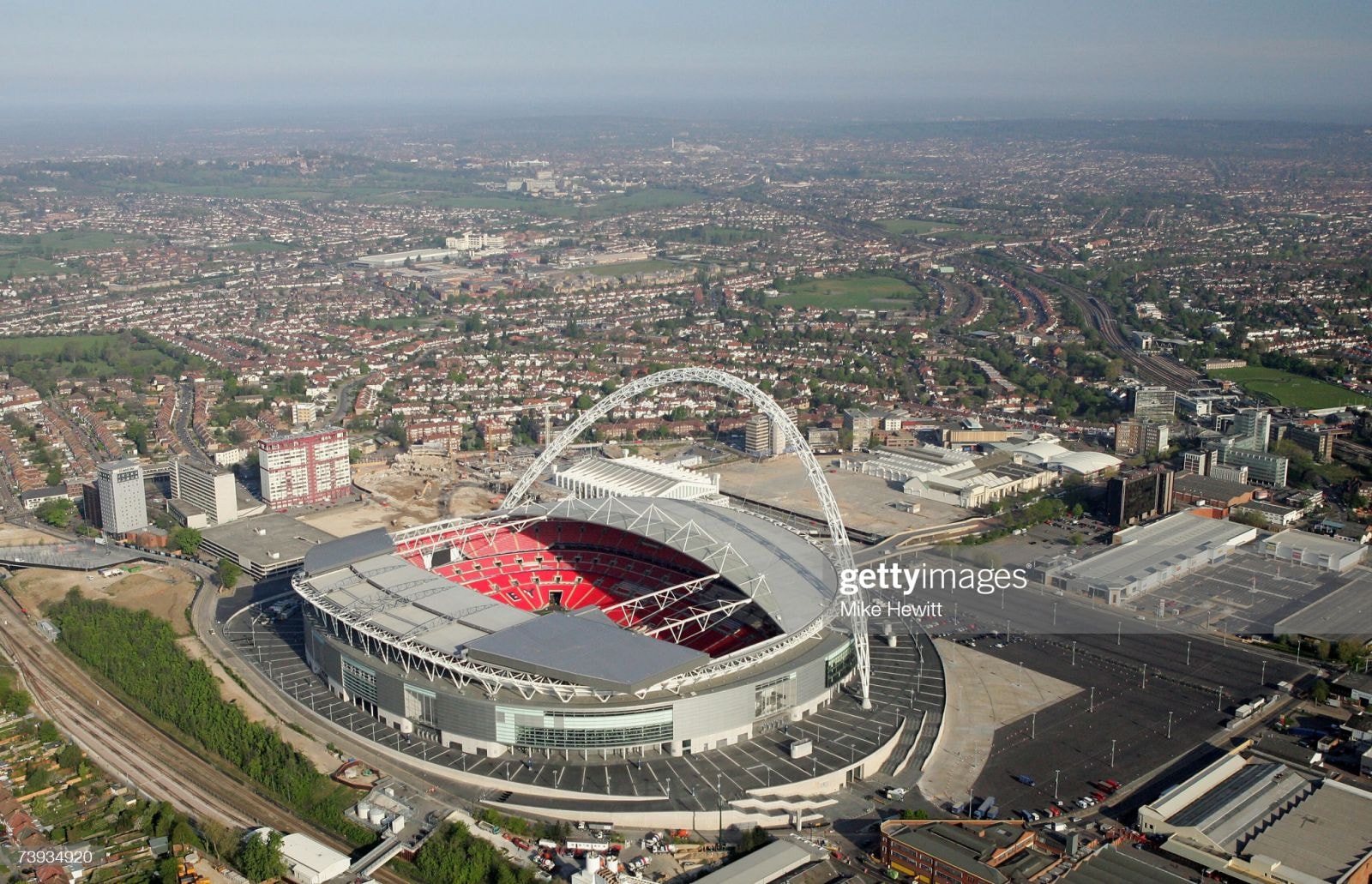 Sân Wembley - nơi diễn ra trận bán kết 2 vào lúc 02h ngày 8.7 theo giờ Việt Nam