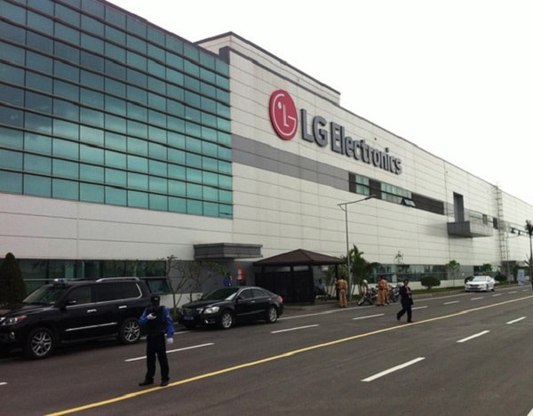 Nhà máy của LG tại KCN Tràng Duệ, TP Hải Phòng
