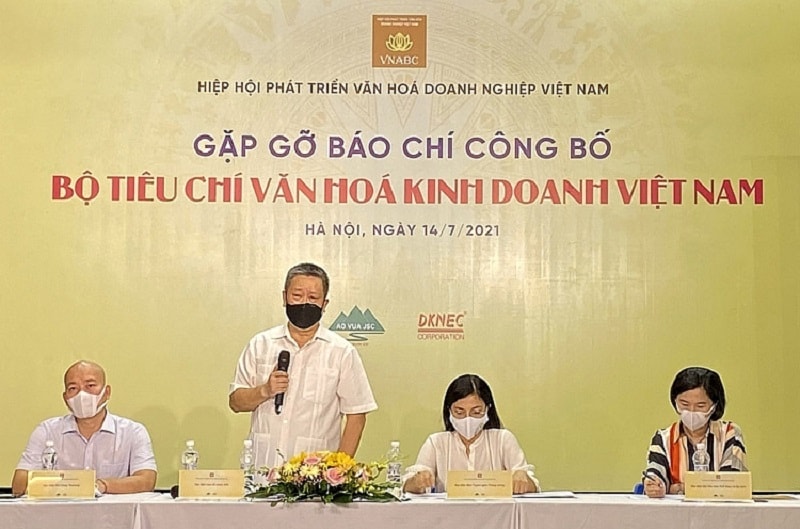 Bộ tiêu chí văn hóa kinh doanh Việt Nam, đây là cơ sở để xét công nhận “Doanh nghiệp đạt chuẩn văn hoá kinh doanh Việt Nam”