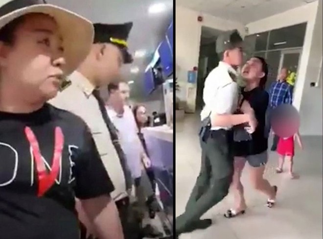 Nữ cán bộ công an trong vụ việc là đại úy thuộc lực lượng CSGT trật tự cơ động - Công an quận Đống Đa.