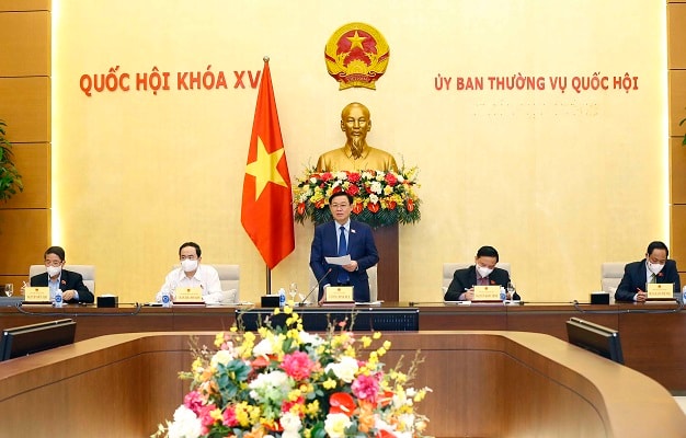 Chủ tịch Quốc hội Vương Đình Huệ 