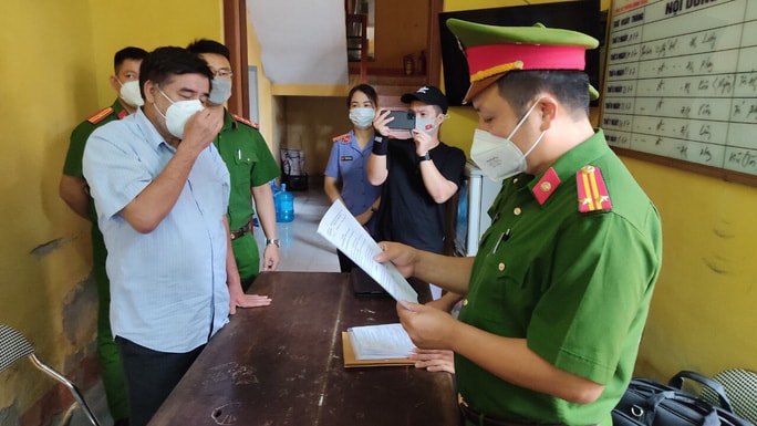 Dù đã giao chức vụ là Quyền Cục trưởng Cục QLTT tỉnh Hải Dương nhưng Nguyễn Thanh Hải vẫn 
