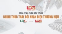 Công ty CP Đầu tư LDG chính thức thay đổi hệ thống nhận diện thương hiệu mới