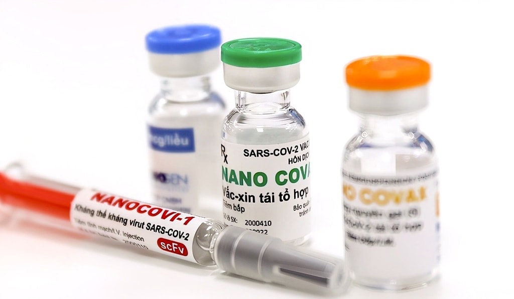 Vắc xin Nano Covax do Công ty cổ phần công nghệ sinh học dược Nanogen nghiên cứu và sản xuất.