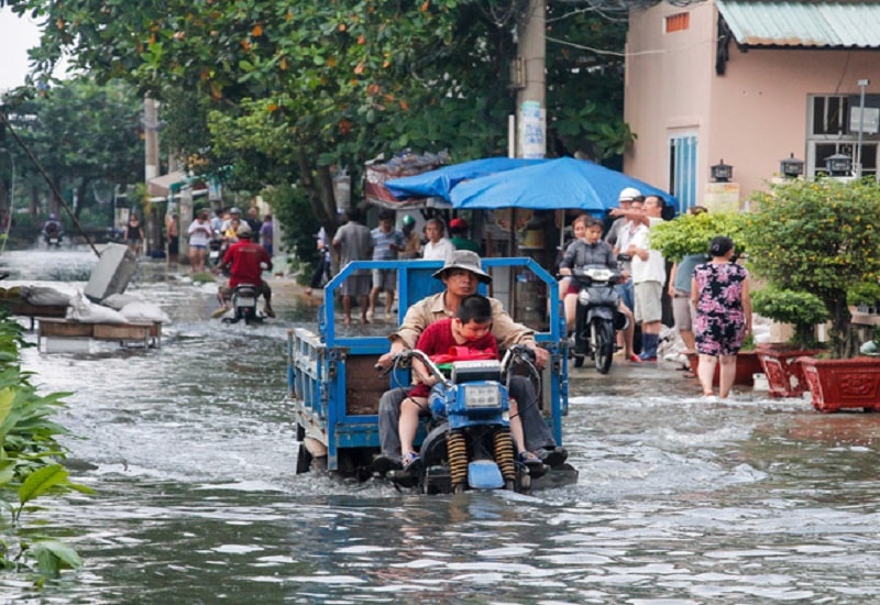 Ngập úng đô thị cũng là bài toán mà TP. Hồ Chí Minh cũng đang phải tìm lời giải nhiều năm qua - Ảnh minh họa