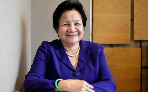 Bà Phạm Thị Huân - Tổng Giám đốc Công ty Ba Huân.
