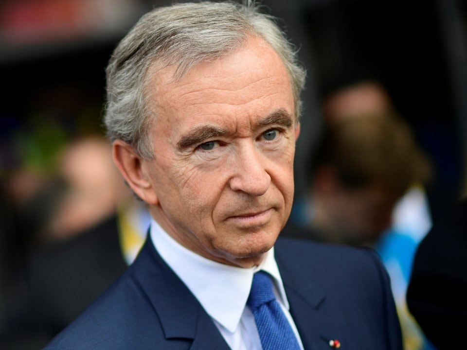 Tỷ phú người Pháp Bernard Arnault, người sở hữu tập đoàn xa xỉ lớn nhất thế giới LVMH