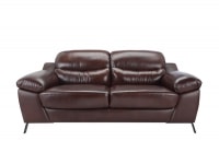 Sofa 3 chỗ FRONTIERA màu nâu Index Living Mall - Nâu đậm