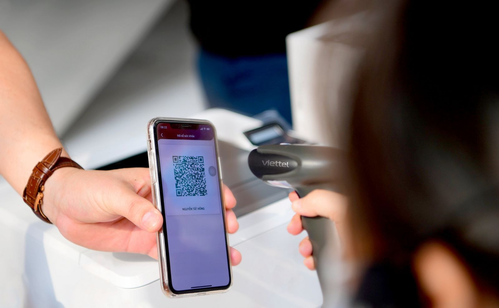 người dân sẽ chỉ mất chưa đến 5 giây để xác nhận thông tin bằng mã QR