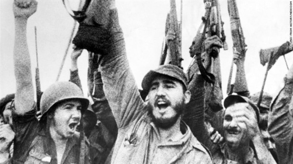 Hình ảnh thời trẻ của nhà lãnh đạo Fidel Castro. Ảnh: CNN
