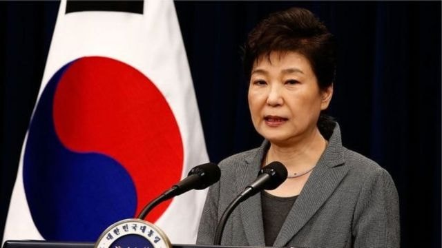 Cựu Tổng thống Hàn Quốc Park Geun-hye.