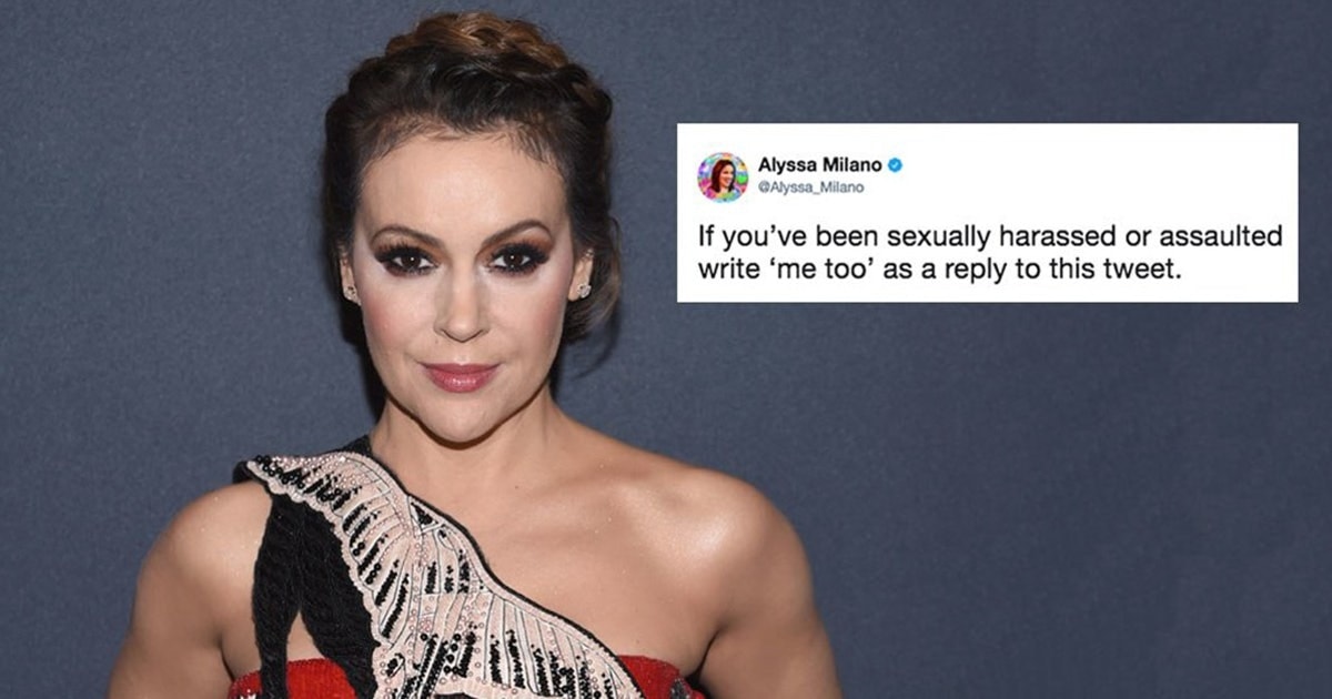 Alyssa Milano, nữ diễn viên, ca sĩ người Mỹ gốc Ý, khởi đầu cho phong trào MeToo.