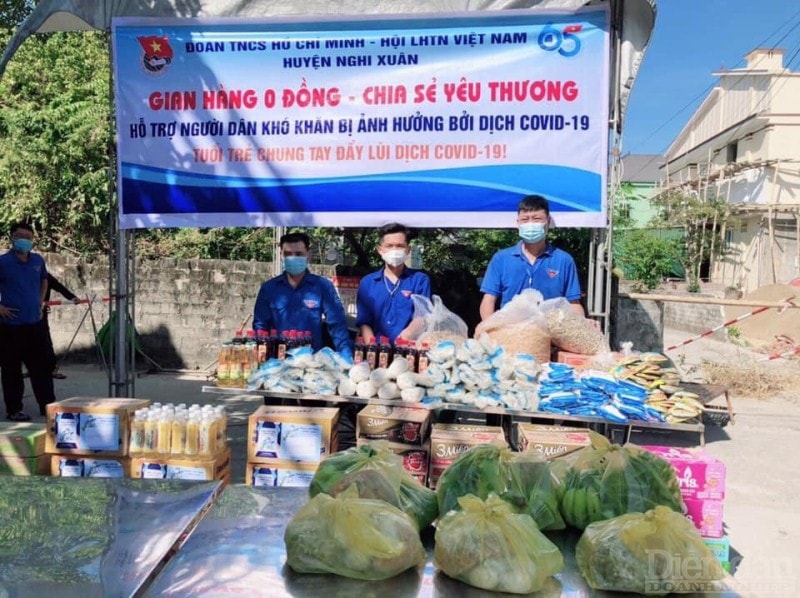 Còn tại huyện Nghi Xuân, huyện đoàn Nghi Xuân cũng triển khai mô hình 