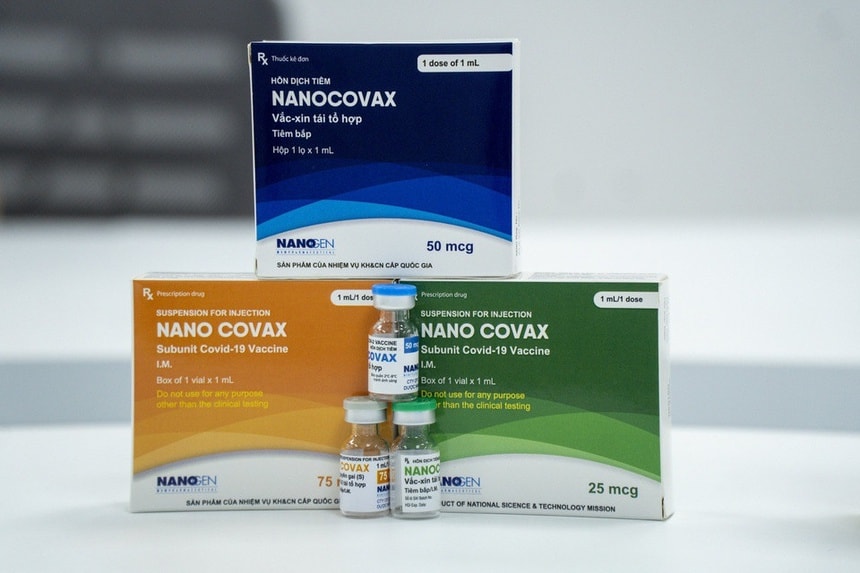 nhóm nghiên cứu kết luận vaccine Nano Covax đạt yêu cầu về tính sinh miễn dịch.