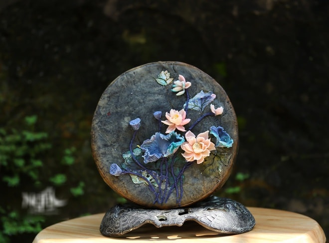 Chiếc bánh trung thu đậm chất nghệ thuật của nữ kiến trúc sư.