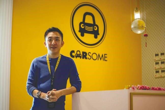 Eric Cheng, nhà đồng sáng lập kiêm Giám đốc điều hành Carsome. Ảnh: thesundaily.my