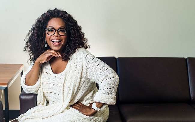 “Nữ hoàng truyền hình Mỹ”, Oprah Winfrey.