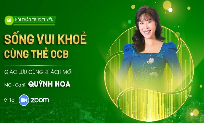 Chương trình “Sống vui khỏe cùng thẻ OCB” thu hút sự tham dự của đông đảo khách hàngp/(ảnh: OCB)
