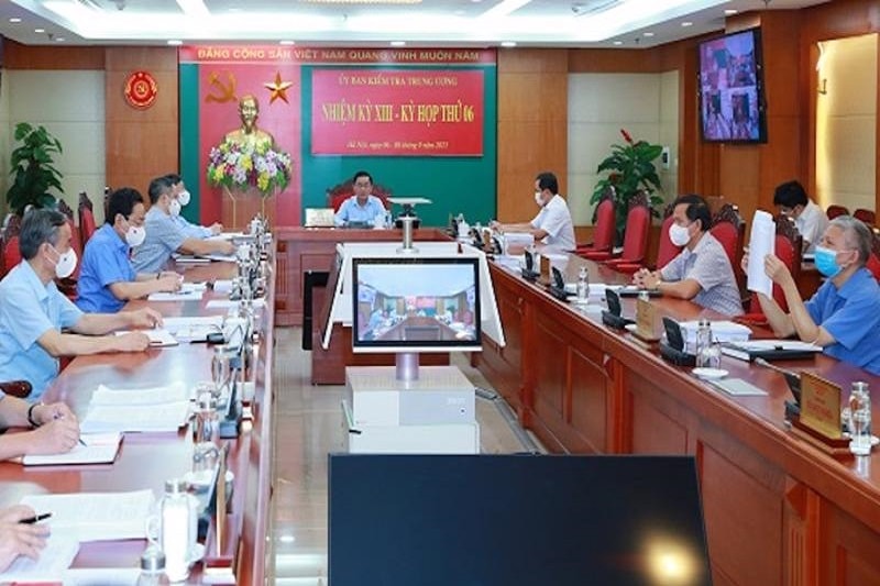 Ủy ban Kiểm tra Trung ương đã họp Kỳ thứ 6, từ ngày 6-8/9 - Ảnh: UBKTTW