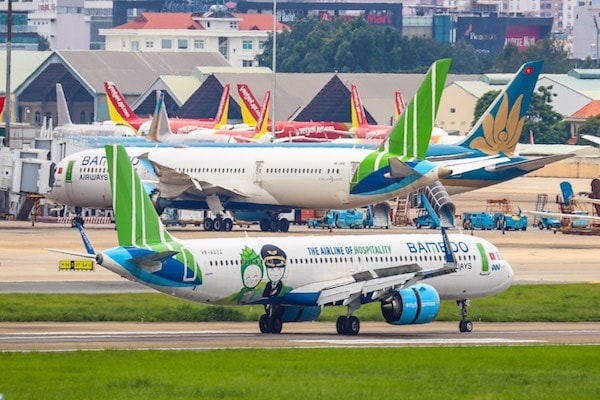 Ảnh 2: Bamboo Airways đang chuẩn bị sẵn sàng cho chuyến bay thử nghiệm ngay trong tháng 9/2021 (Ảnh: Lưu Ngọc Tuấn)