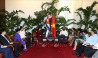 Việt Nam - Cuba: Thúc đầy quan hệ hữu nghị và hợp tác truyền thống