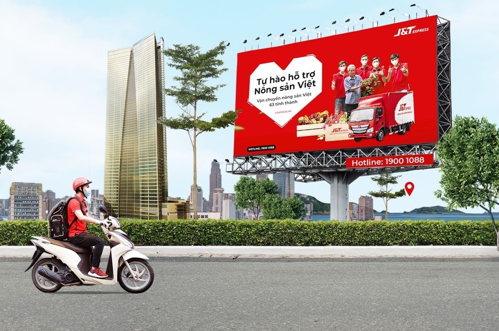 J&T Express hỗ trợ bà con tiêu thụ nông sản