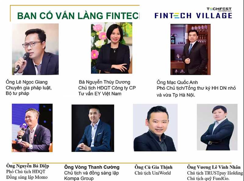 Ban cố vấn Làng Fintech.