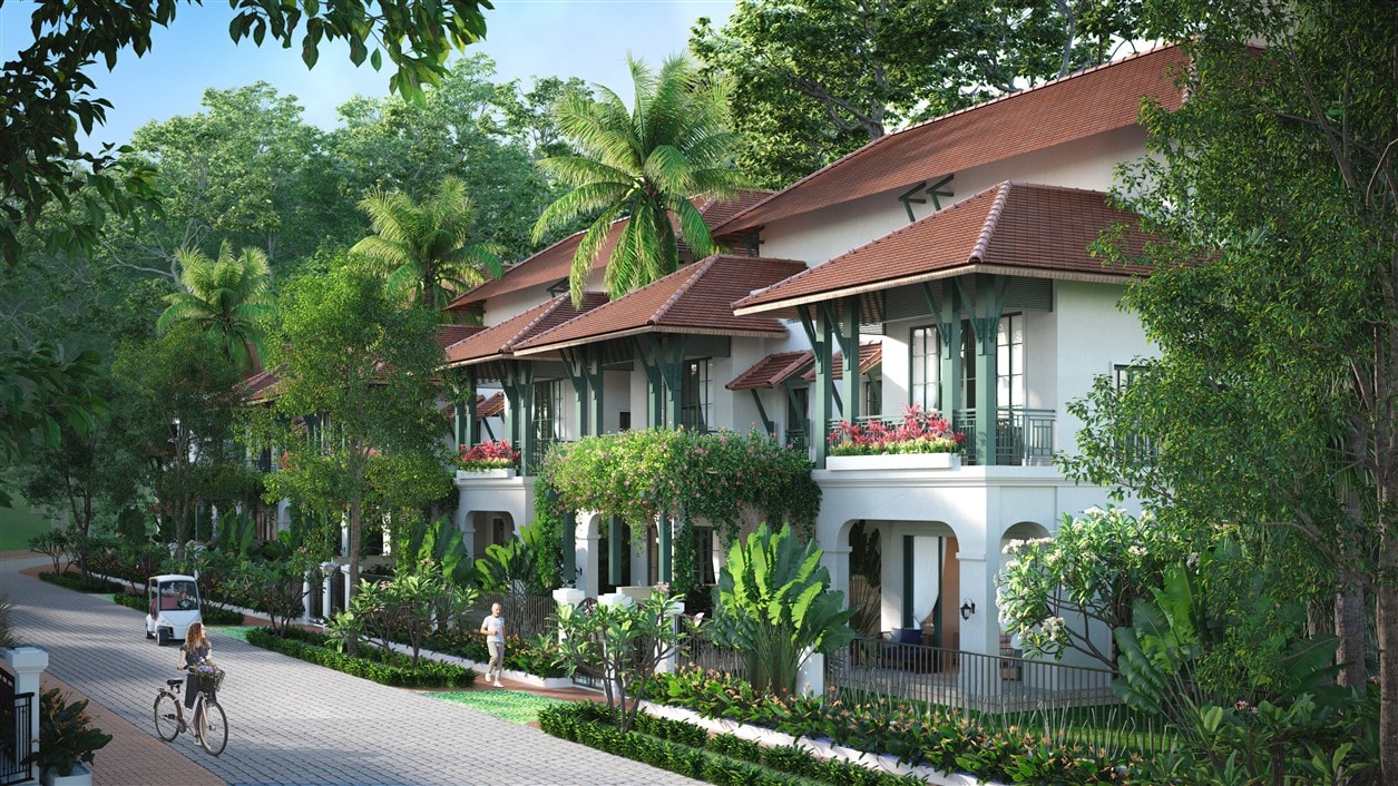 “Ốc đảo” nhiệt đới Sun Tropical Village chinh phục giới thượng lưu. (Ảnh phối cảnh minh họa)