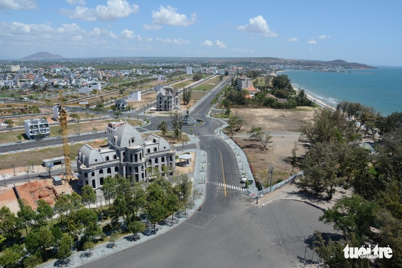 Một góc dự án đô thị du lịch biển Phan Thiết - Ảnh: Tuổi Trẻ.