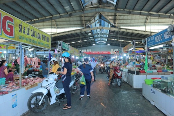 Mãi lực mua sắm chợ Sao Mai BK5 tăng mạnh