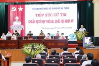 Cử tri Hải Phòng kiến nghị Quốc hội, Chính phủ tiếp tục hỗ trợ các doanh nghiệp