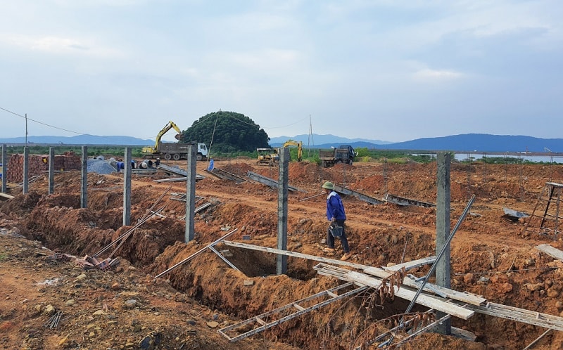 Công ty TNHH Việt - Úc Quảng Ninh đang xây dựng khu nuôi thử nghiệm giống tôm chịu lạnh để khi khẳng định chất lượng sẽ đưa ra thị trường.