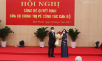 Bình Phước có tân Bí thư tỉnh uỷ