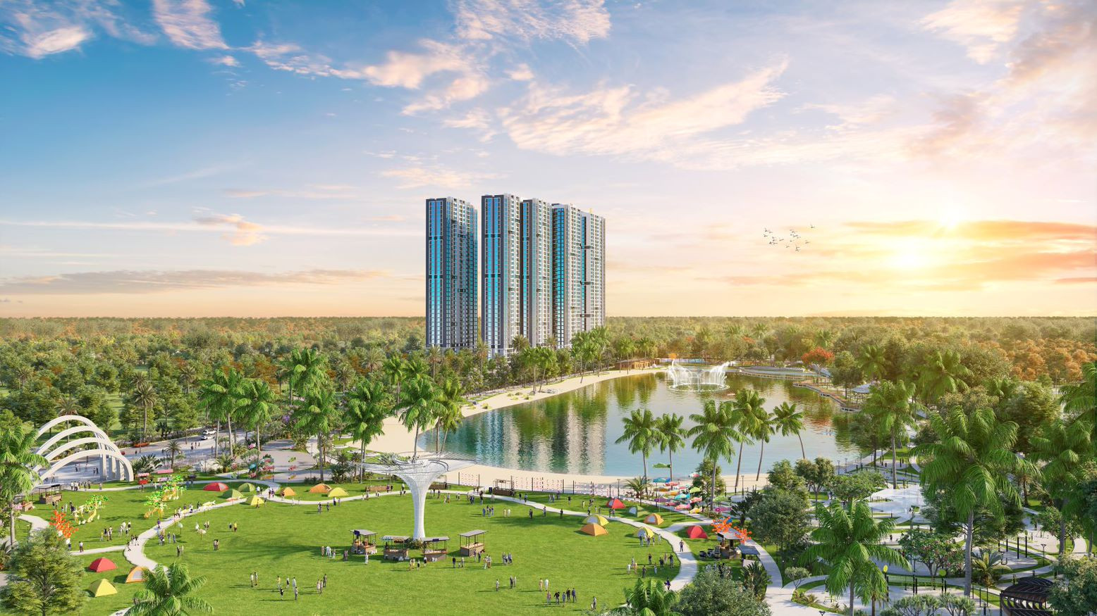 Phân khu The Mirae Park – dự án Imperia Smart City