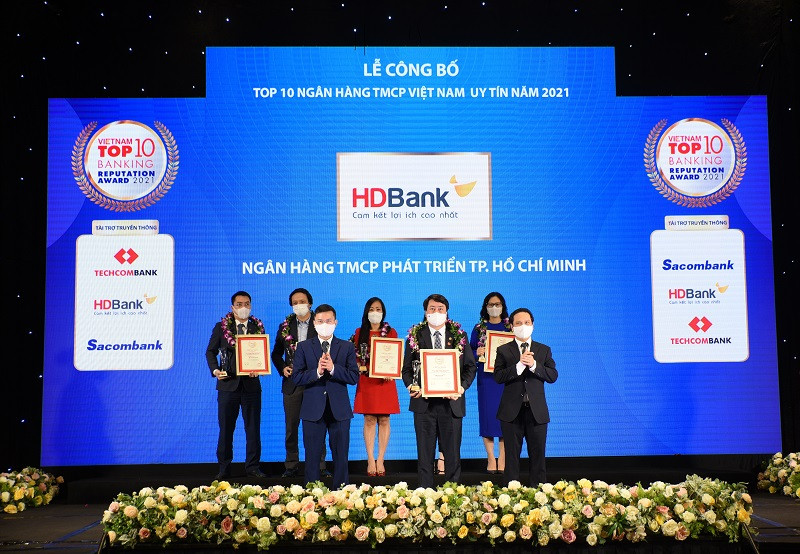 HDBank được đánh giá cao ở cả 03 tiêu chí bình chọn của Ban Tổ chức