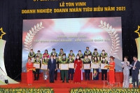 Thanh Hóa: Tôn vinh doanh nghiệp, doanh nhân tiêu biểu năm 2021