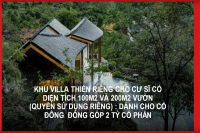 Mô hình gọi vốn “lạ” từ dự án Làng thiền Bình An