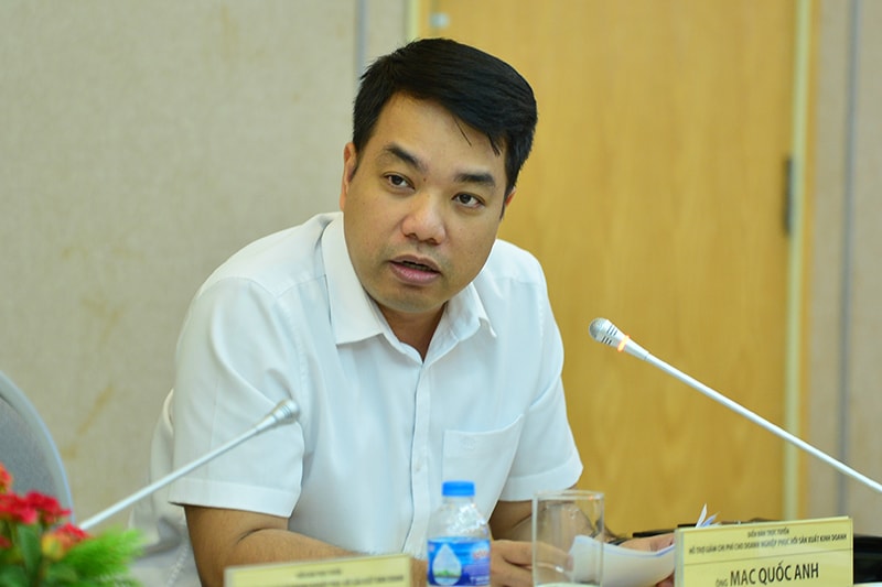ông Mạc Quốc Anh, Phó Chủ tịch kiêm TTK Hiệp hội Doanh nghiệp Nhỏ và vừa TP Hà Nội (Hanoisme).