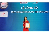 Techcombank là ngân hàng TMCP tư nhân uy tín nhất Việt Nam năm thứ 3 liên tiếp