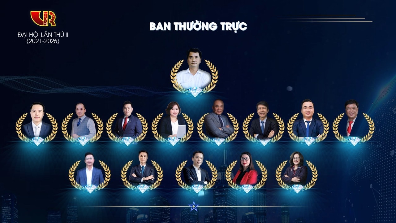 Ban thường trực Hội Môi giới Bất động sản Việt Nam