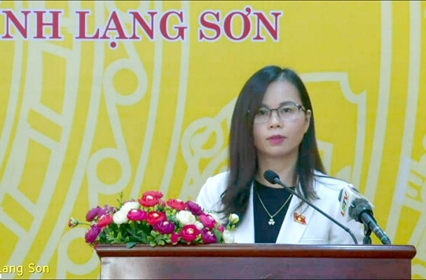 ĐBQH Chu Thị Hồng Thái (Lạng Sơn).