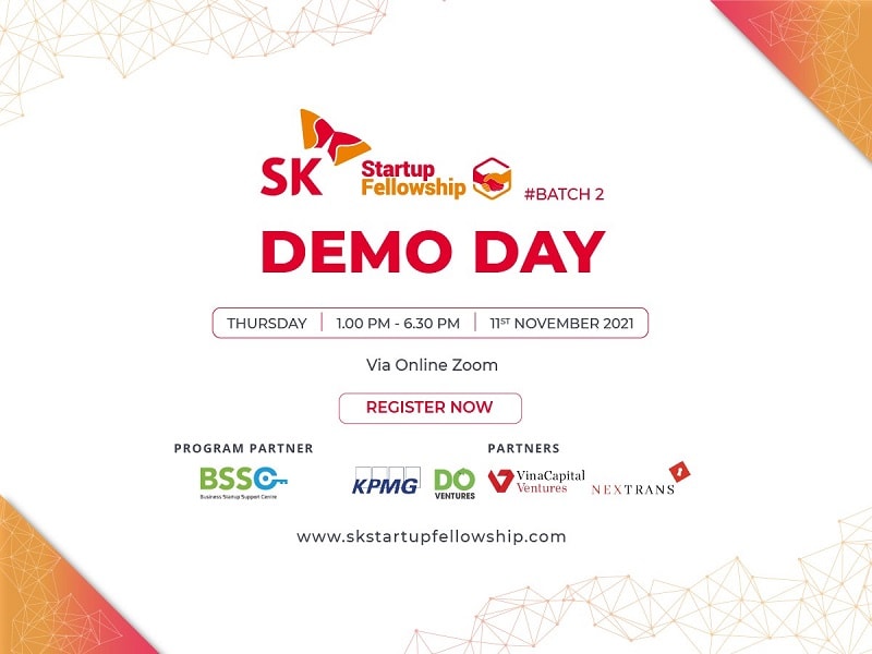 Tại Demo Day, những startup xuất sắc của SKSF 2021 sẽ có phần tranh tài quyết liệt để phô diễn mô hình kinh doanh sáng tạo đột phá trước Hội đồng Ban giám khảo Chung kết là các nhà đầu tư, quỹ đầu tư mạo hiểm, doanh nhân và chuyên gia đầu ngành.