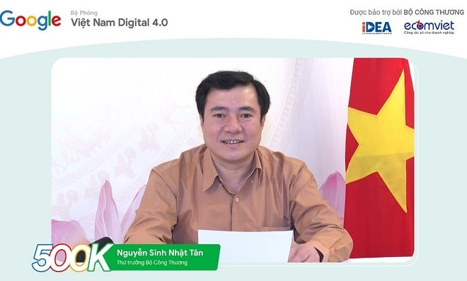 Thứ Trưởng Bộ Công Thương Nguyễn Sinh Nhật Tân.
