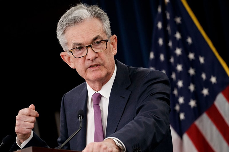 Chủ tịch Fed Jerome Powell đã thông báo rằng, việc mua tài sản sẽ được thu nhỏ lại 15 tỷ USD một tháng